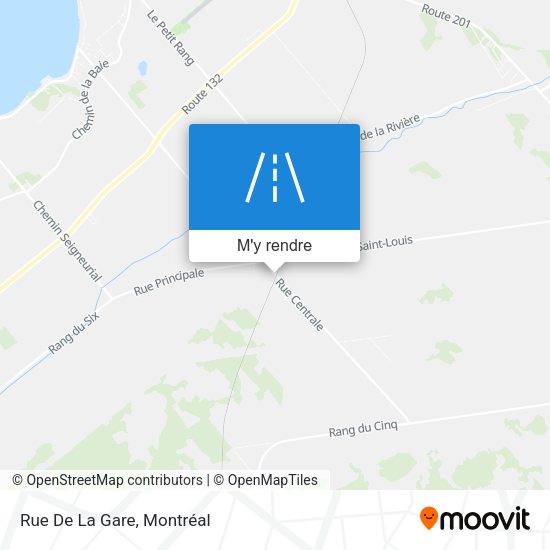 Rue De La Gare plan