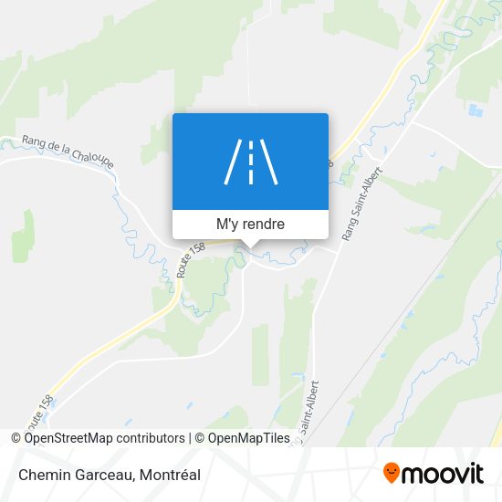 Chemin Garceau plan