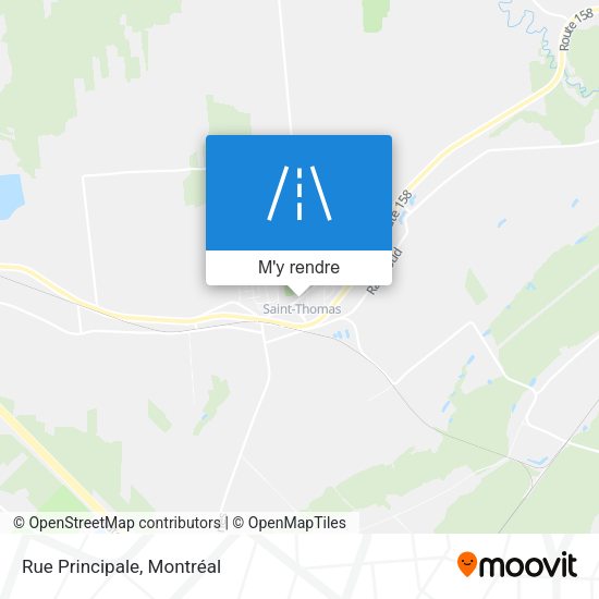 Rue Principale plan