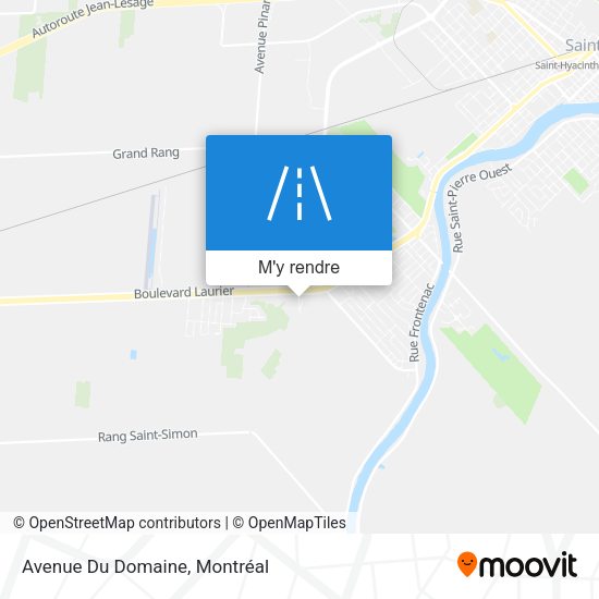 Avenue Du Domaine plan