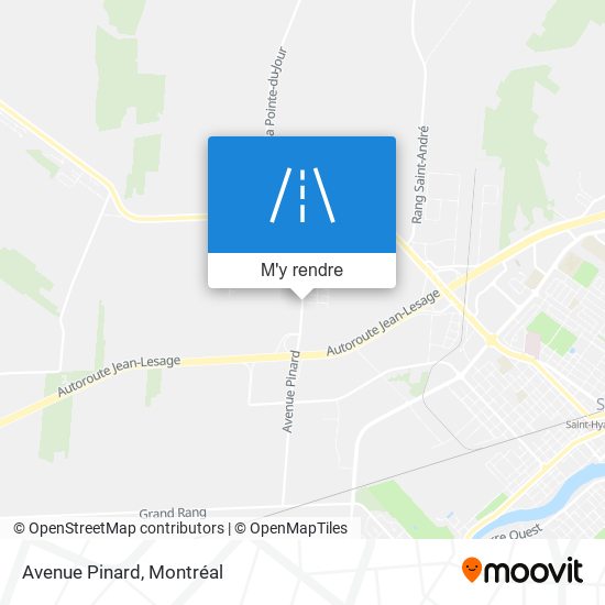 Avenue Pinard plan