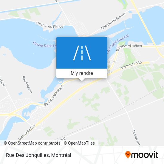 Rue Des Jonquilles plan