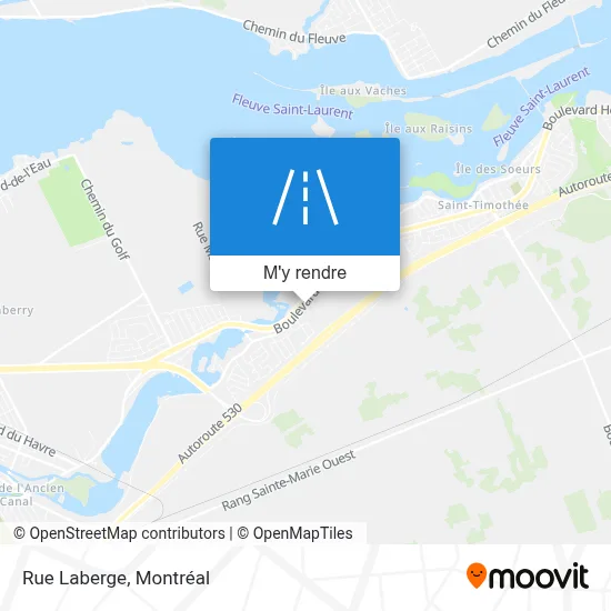 Rue Laberge plan
