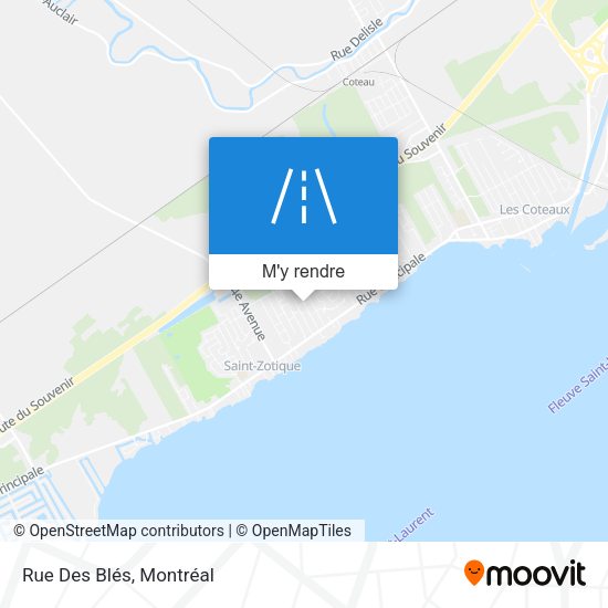 Rue Des Blés plan
