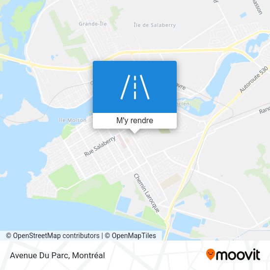 Avenue Du Parc plan