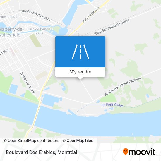 Boulevard Des Érables plan