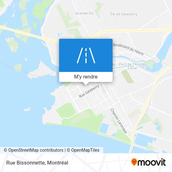 Rue Bissonnette plan