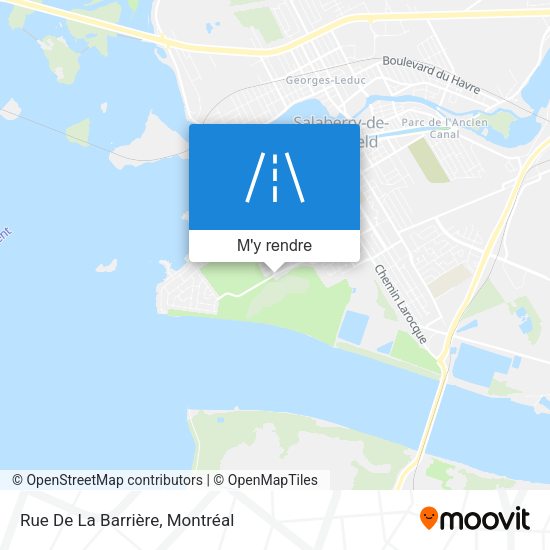 Rue De La Barrière plan