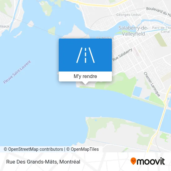 Rue Des Grands-Mâts plan