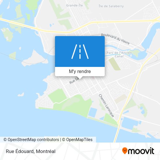 Rue Édouard plan