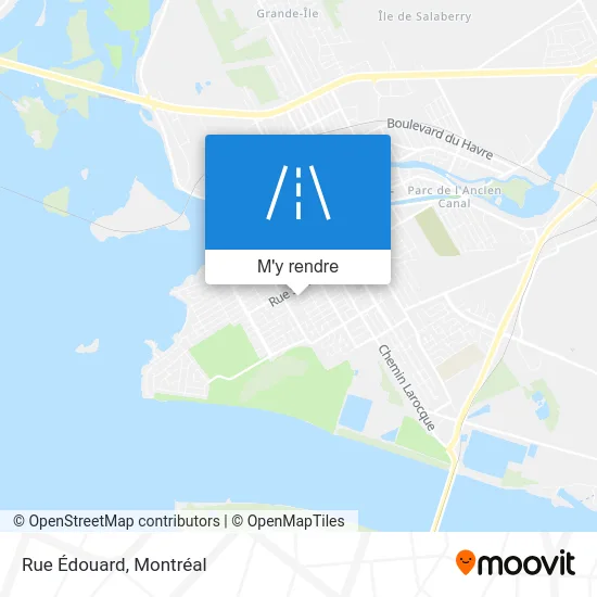 Rue Édouard plan
