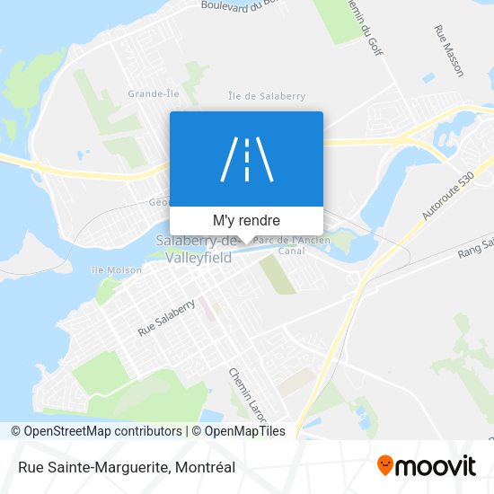 Rue Sainte-Marguerite plan