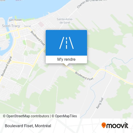 Boulevard Fiset plan