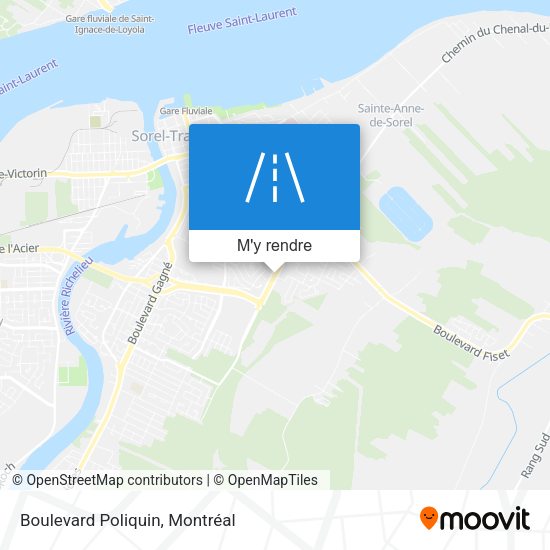 Boulevard Poliquin plan