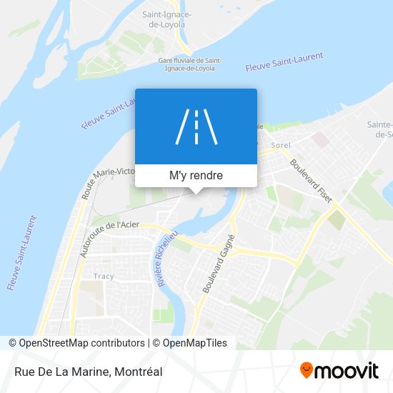 Rue De La Marine plan