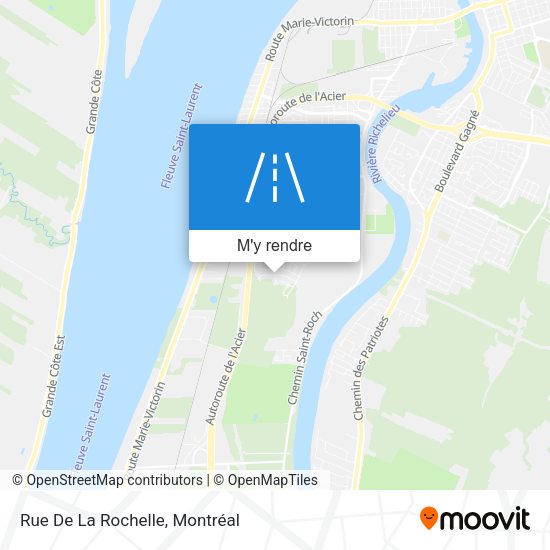 Rue De La Rochelle plan