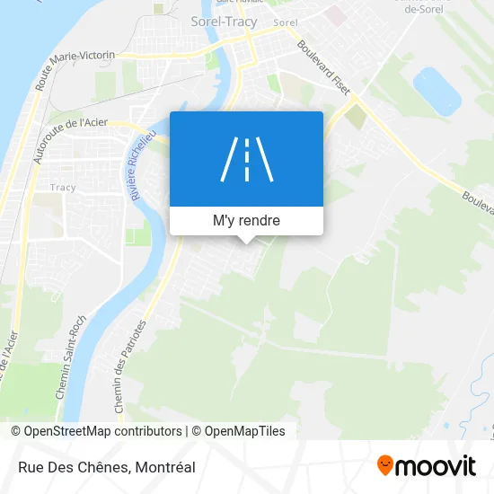 Rue Des Chênes plan