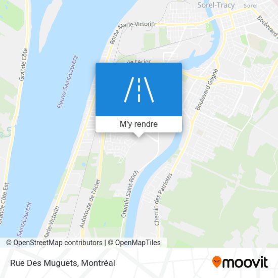 Rue Des Muguets plan