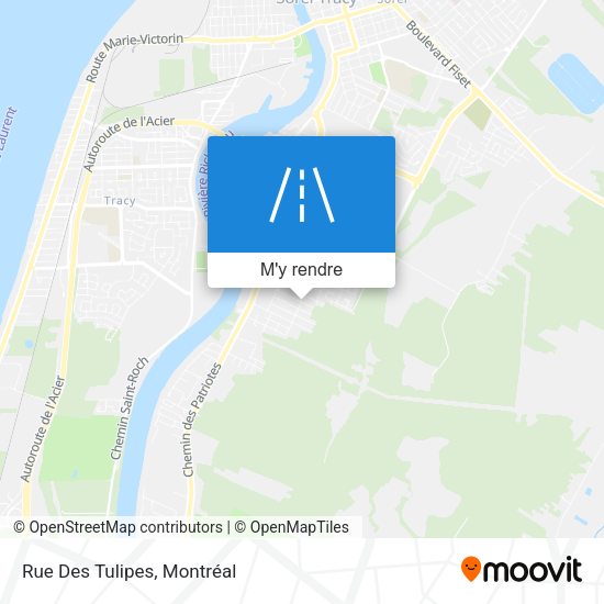 Rue Des Tulipes plan