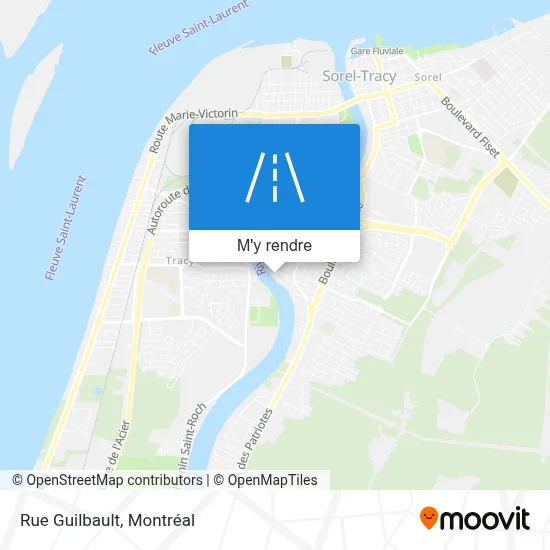 Rue Guilbault plan