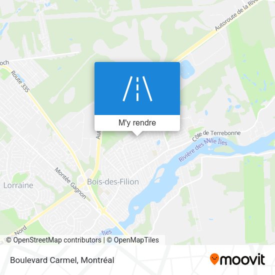 Boulevard Carmel plan