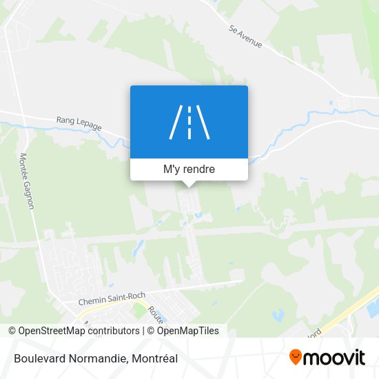 Boulevard Normandie plan