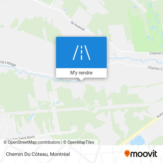 Chemin Du Côteau plan