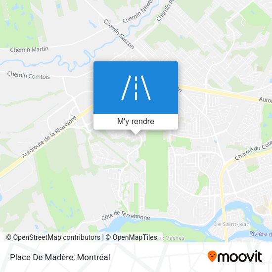 Place De Madère plan