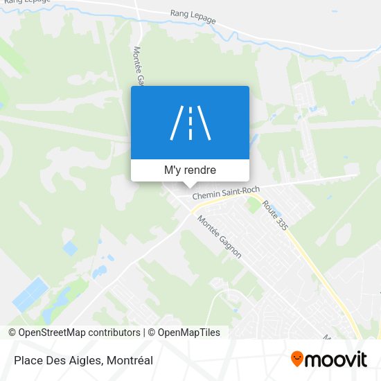 Place Des Aigles plan