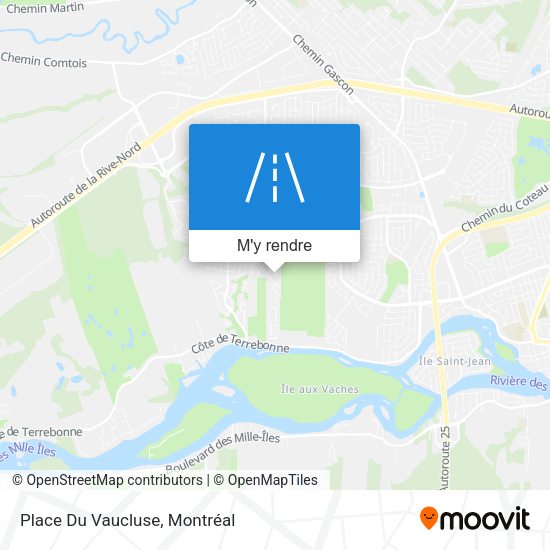 Place Du Vaucluse plan