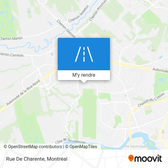 Rue De Charente plan