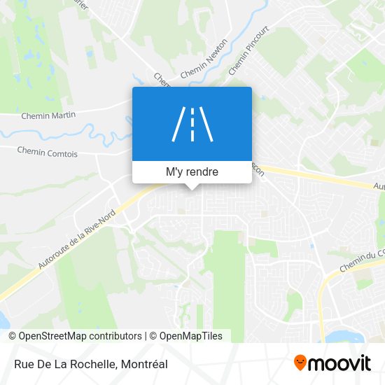Rue De La Rochelle plan