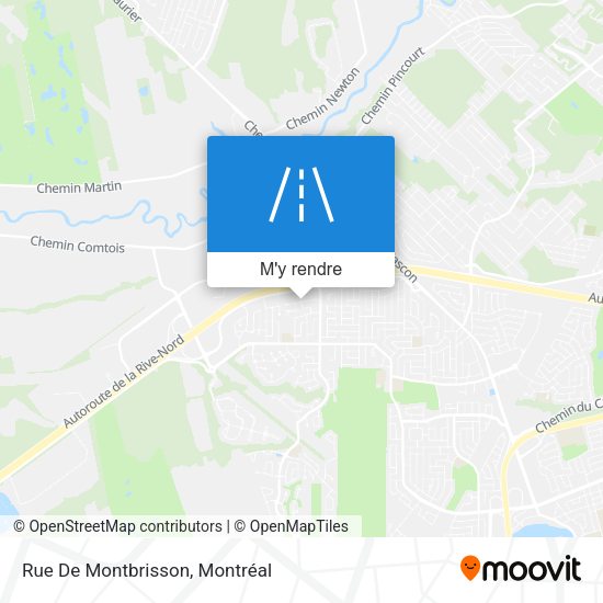 Rue De Montbrisson plan