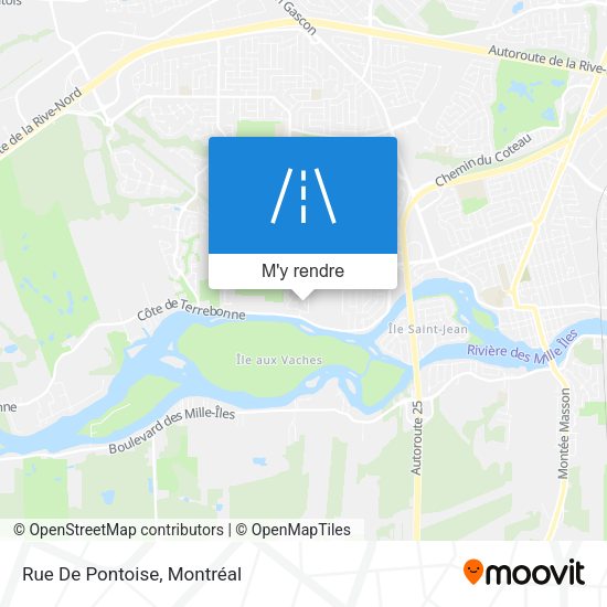 Rue De Pontoise plan