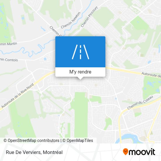 Rue De Verviers plan