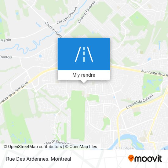 Rue Des Ardennes plan