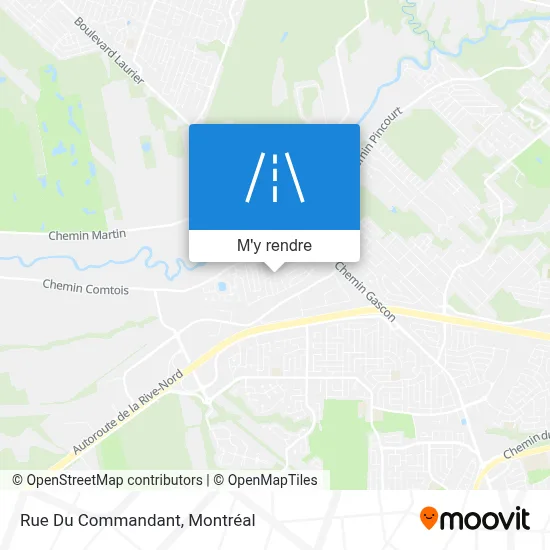 Rue Du Commandant plan