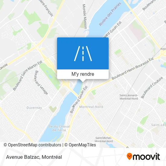 Avenue Balzac plan