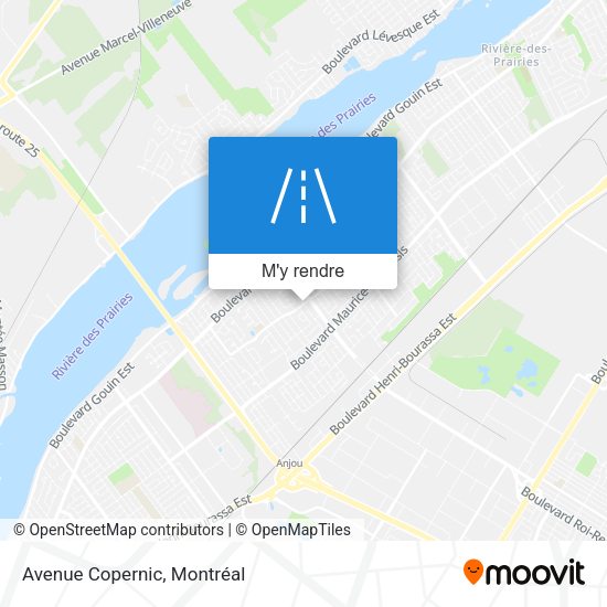 Avenue Copernic plan