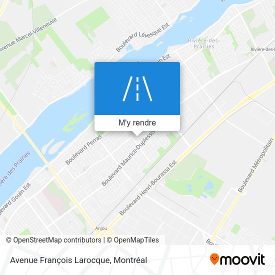 Avenue François Larocque plan