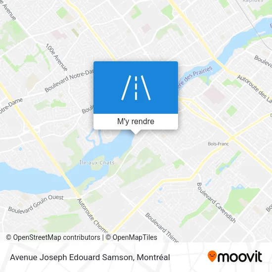 Avenue Joseph Edouard Samson plan