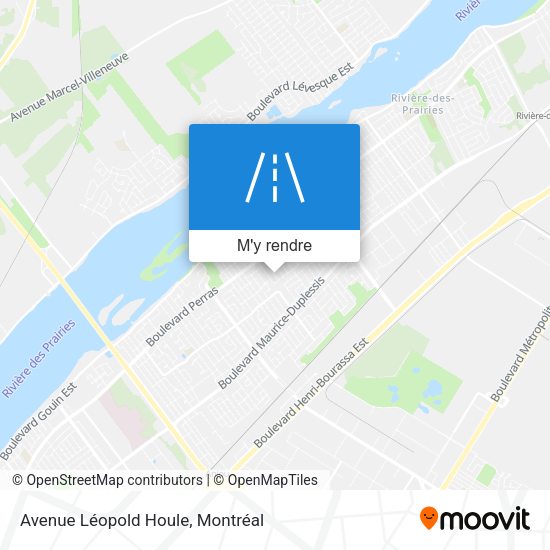Avenue Léopold Houle plan