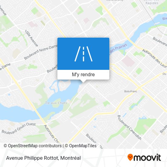 Avenue Philippe Rottot plan