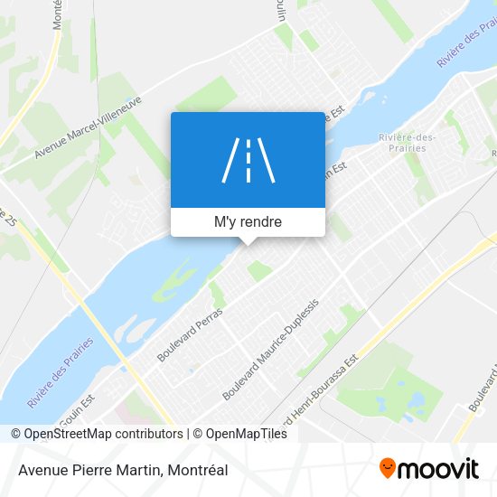 Avenue Pierre Martin plan