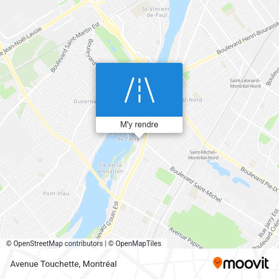 Avenue Touchette plan