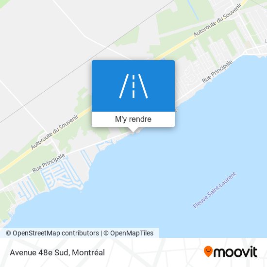 Avenue 48e Sud plan