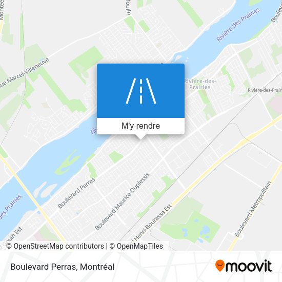 Boulevard Perras plan