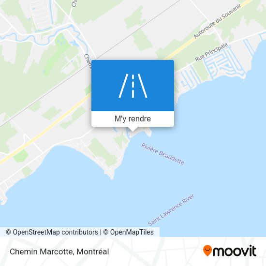 Chemin Marcotte plan