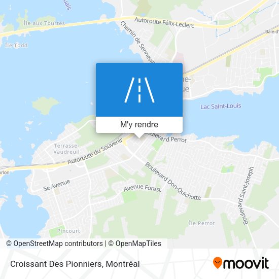Croissant Des Pionniers plan