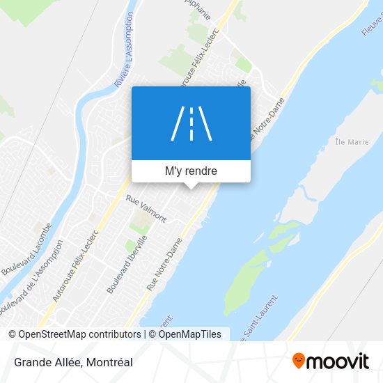 Grande Allée plan